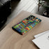 Knitted Christmas Trees - Impact Resistant Phone Case